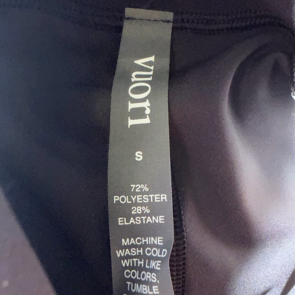 New Vuori Daily Legging Yoga Pants Black Women's Small S $89 MSRP - Picture 5 of 5